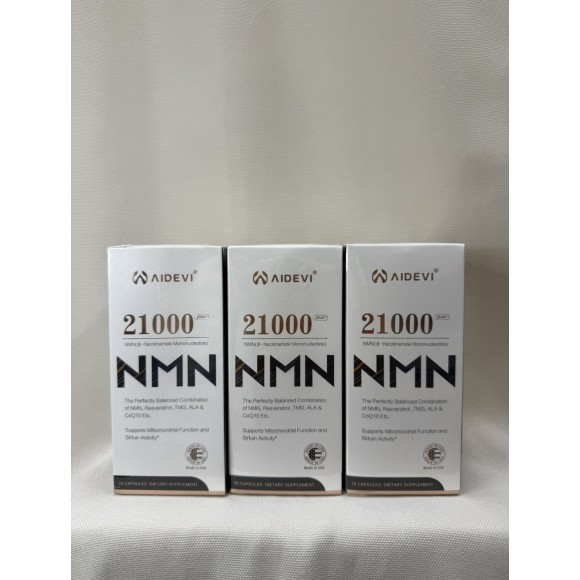 美國AIDEVI 最新升級版 NMN21000（一樽60粒）